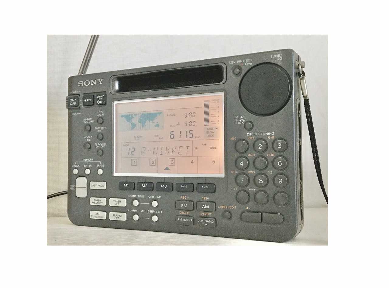 SONY ICF-SW22（FM/SW/MW9バンドレシーバー） | ひとりごと程度の