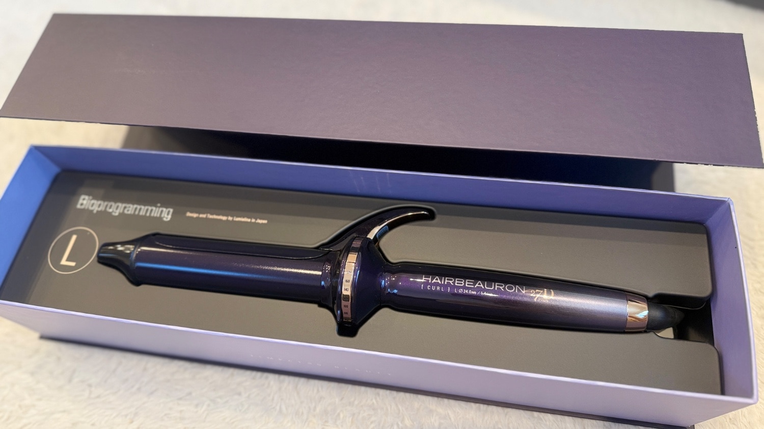楽天市場】ヘアビューロン 27D Plus [カール] S-26.5mm/L-34.0mm