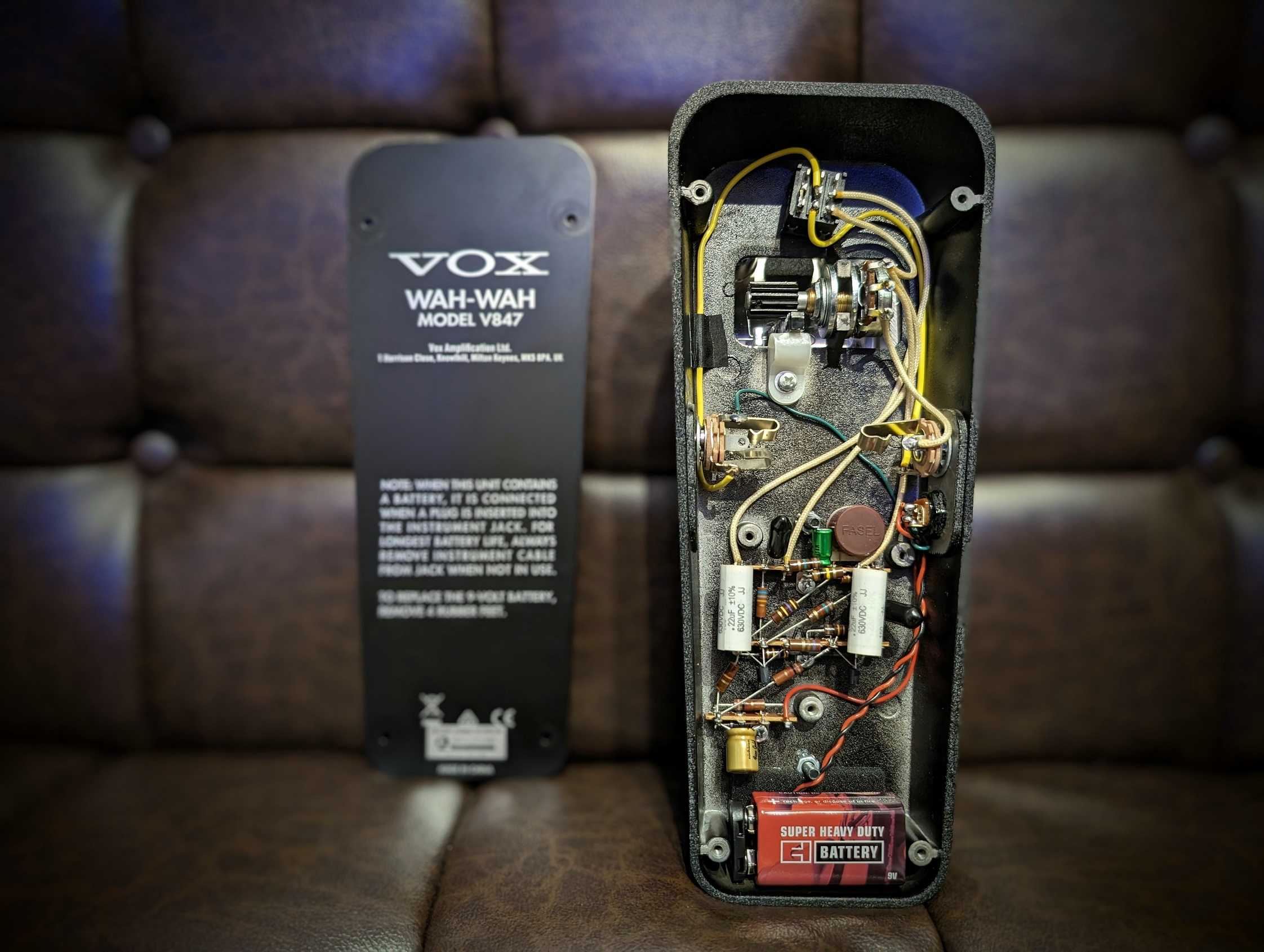 ワウ沼】E.W.S.MOD VOX WAH-WAH V847 MOD | 男の羅生門 ‐ Guitar&Bike