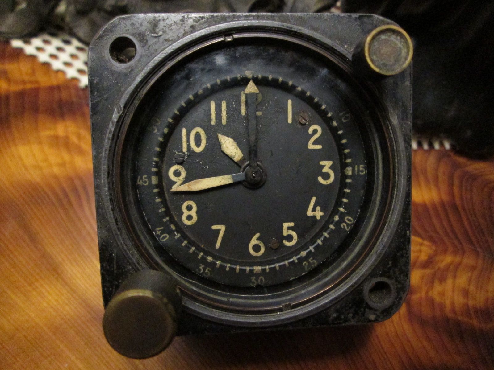 waltham コックピットクロック 他2点 waltham コックピットクロック 他