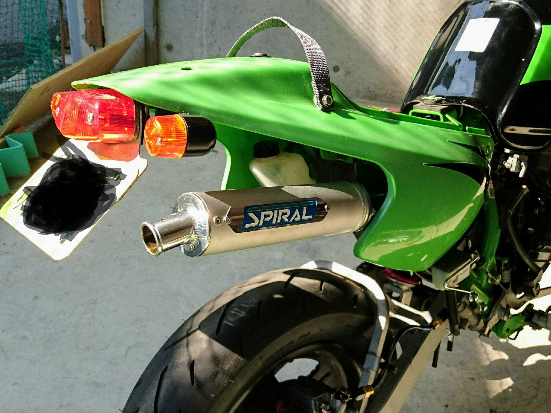 ガレージスパイラル スリップオンサイレンサー 落札！ | 27'Rider