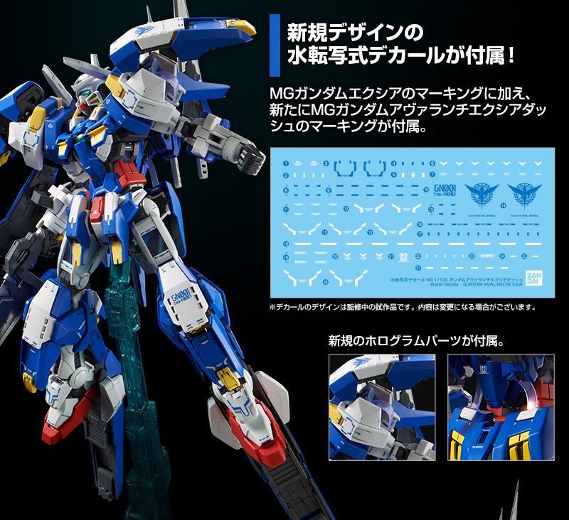 MG 1/100 ガンダムアヴァランチエクシアダッシュ | あとすの過疎