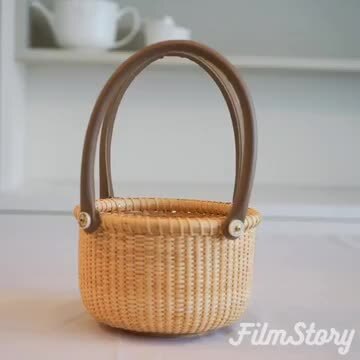 楽天市場】ナンタケットバスケット・オーバルパース7インチ・ハンドル