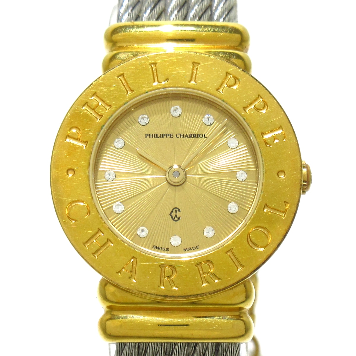 フィリップシャリオール/サントロペ/型番：7007901/クォーツ/腕時計の