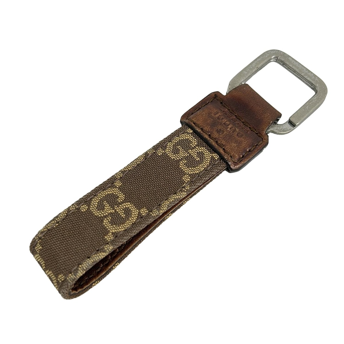 グッチ キーホルダー(チャーム) GGキャンバスキーリング キーリング