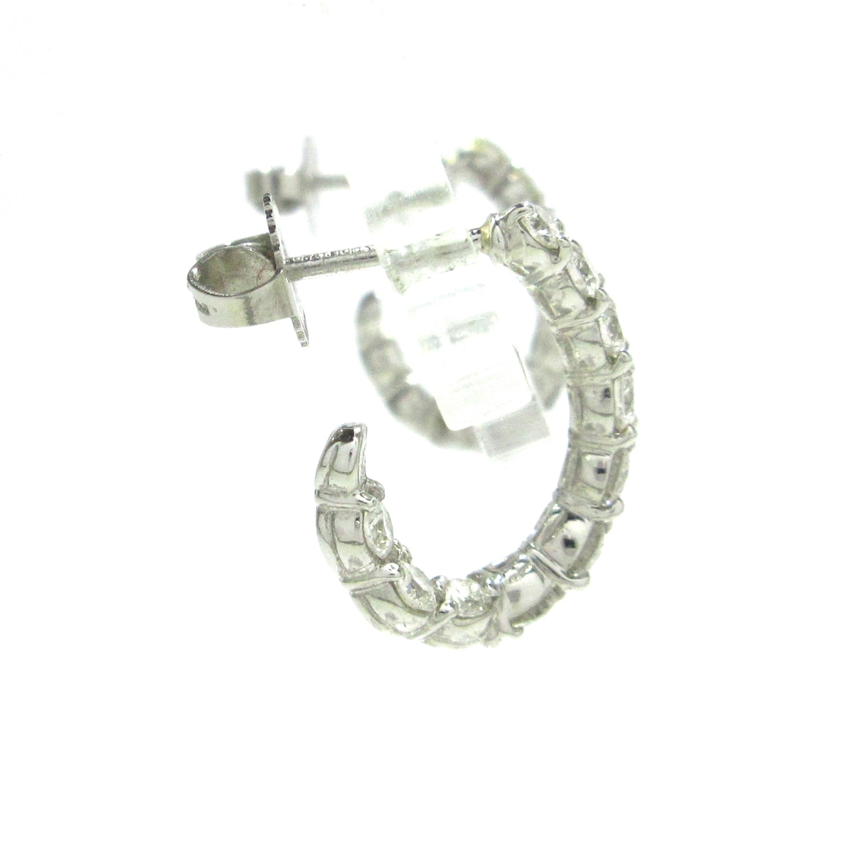 ティファニー/ピアス/インサイド アウト フープ ピアス/Pt950