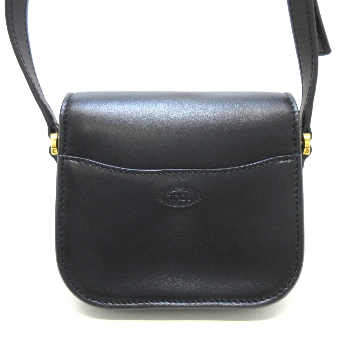 トッズ/ショルダーバッグ/ケイト レザー クロスボディ バッグ ミニ/黒