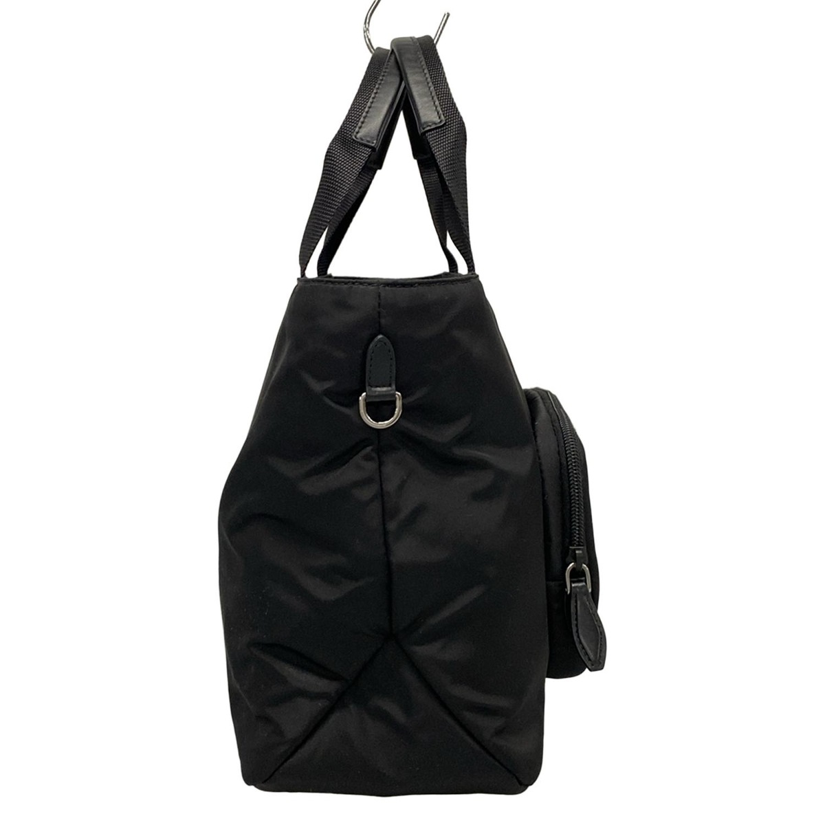 プラダ/トートバッグ/パデッドナイロン トートバッグ/黒/ナイロン