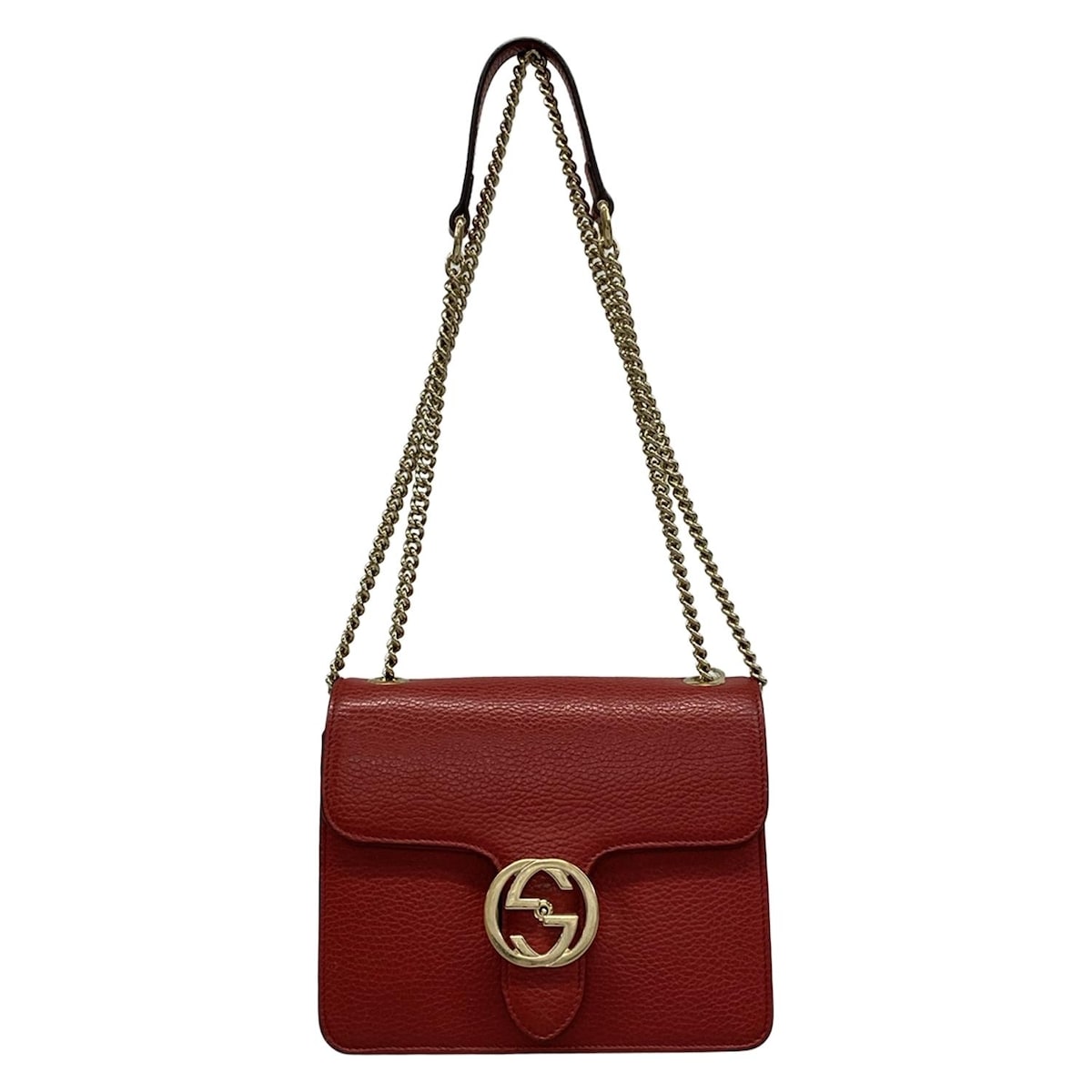 グッチのバッグ（赤/レッド） 中古通販 | ブランディア