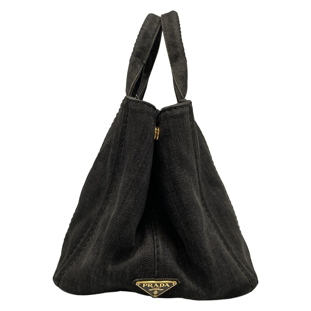PRADA(プラダ) トートバッグ CANAPA 黒（19207589）中古｜ブランド通販