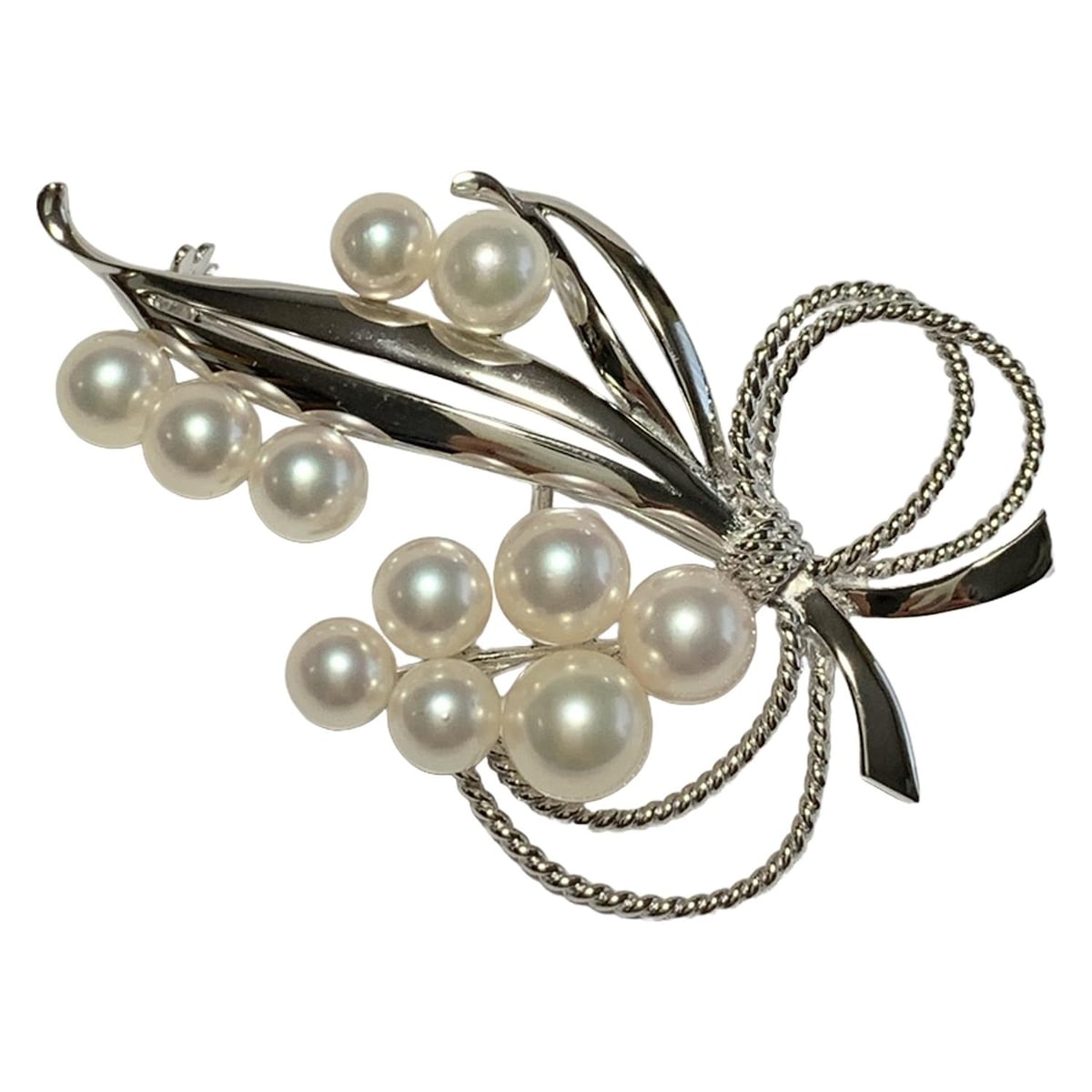 ミキモト/ブローチ/シルバー×白の買取実績【ブランディア】