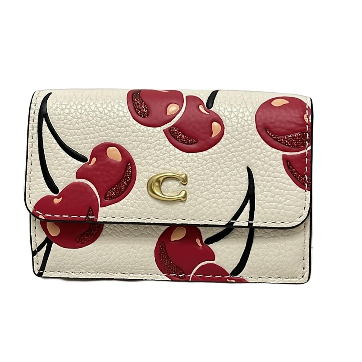 コーチ/3つ折り財布/エッセンシャル ミニ トライフォールド ウォレット