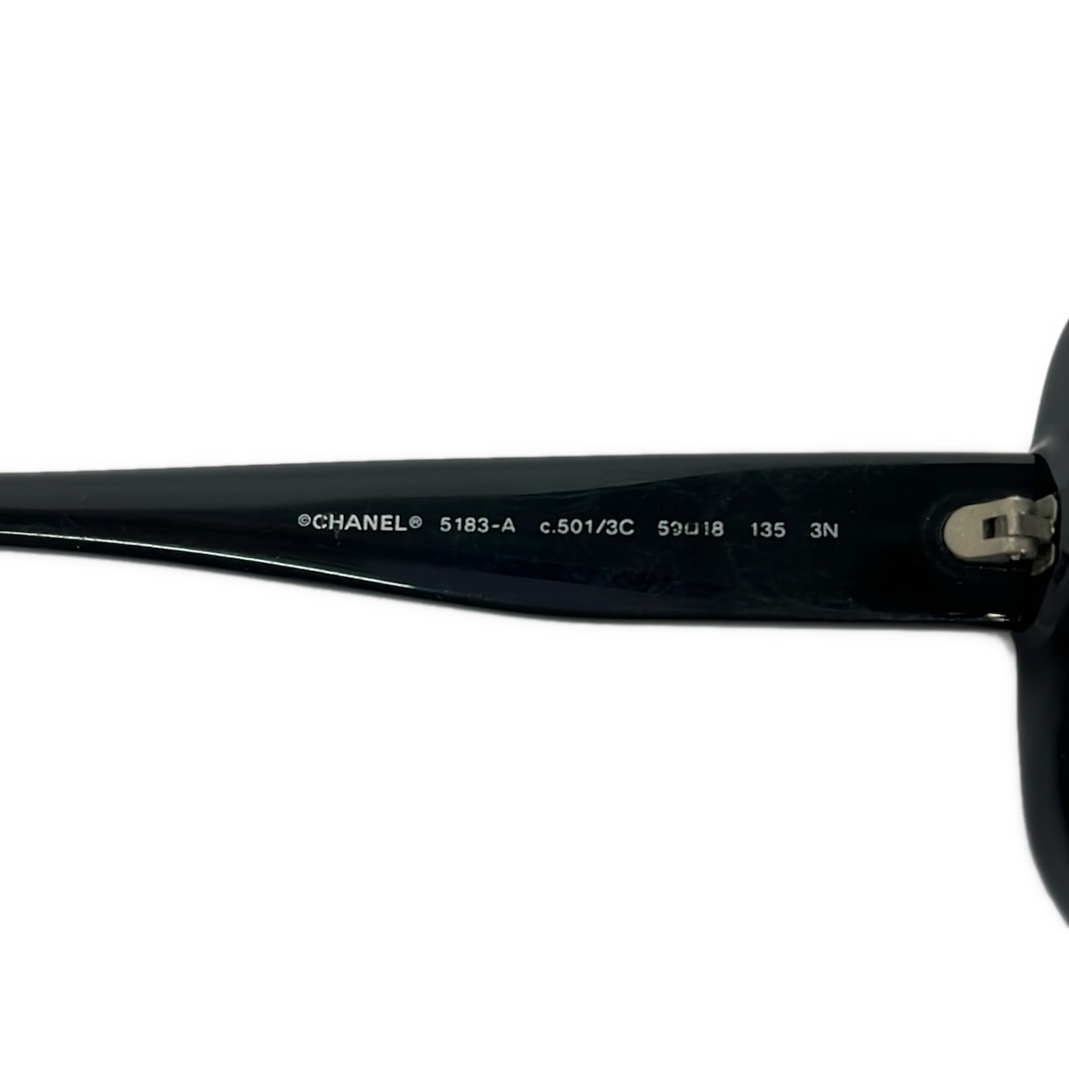 CHANEL(シャネル) サングラス - 5183-A 黒 ココマーク（19311685）中古