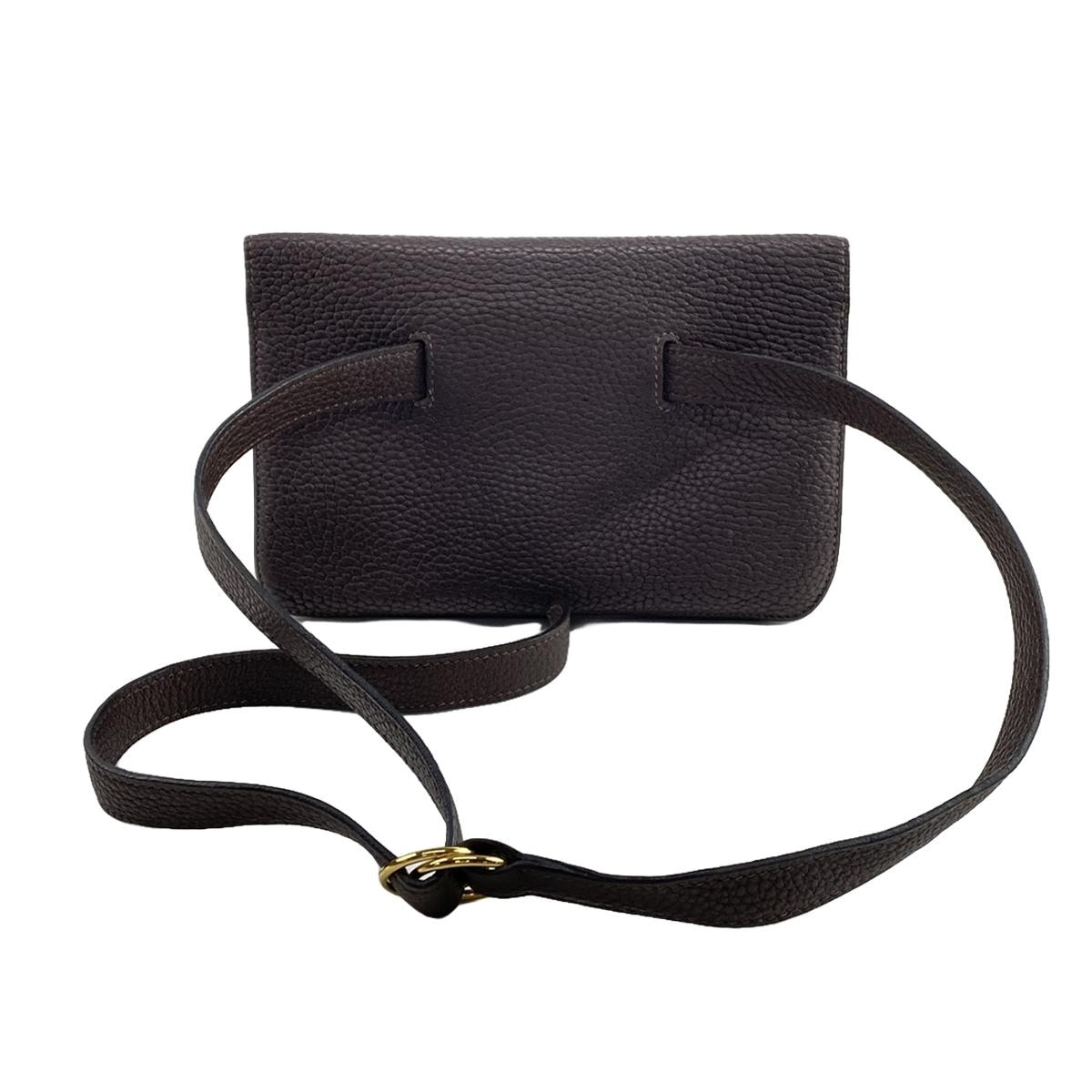 エルメス/ウエストポーチ/ドゴン/ダークブラウン/トゴの買取実績