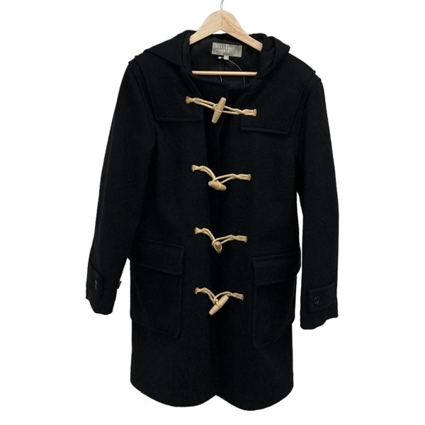 マーガレットハウエル ダッフルコート サイズS メンズ - 黒 長袖/冬