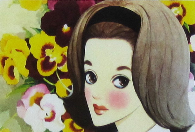 中原淳一 「ジュニアそれいゆ」表紙・ 昭和26年8月号・ジクリー