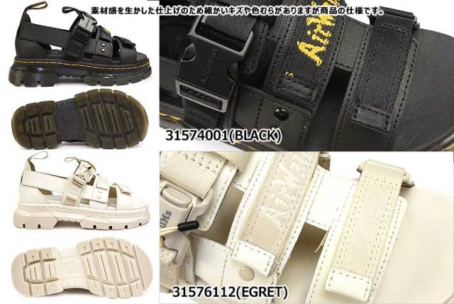 ドクターマーチン サンダル ペアソン メンズ レディース レザー マルチ