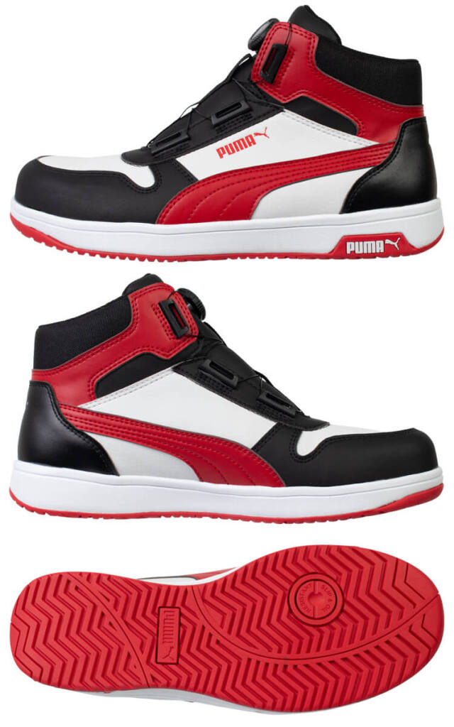 安全靴 PUMA プーマ FRONTCOURT DISC MID 63.211.0 63.212.0