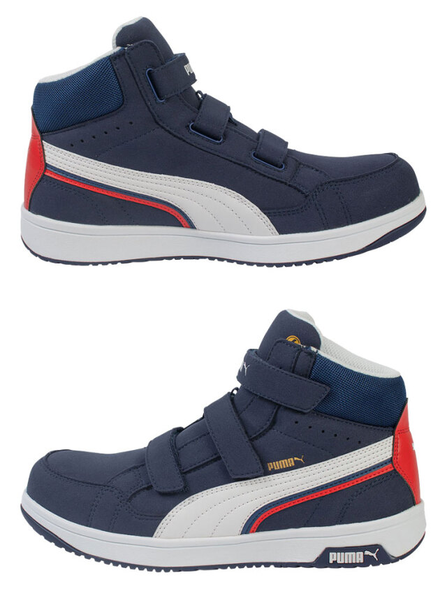 安全靴 PUMA プーマ エアツイスト2.0 ミッド H&L 63.205.0｜作業服