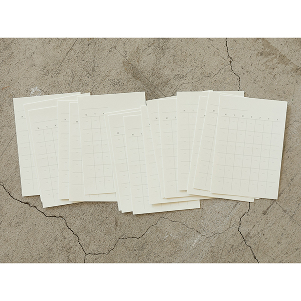 カレンダー/シール｜MDダイアリーシール フリー(84794006)｜ミドリ