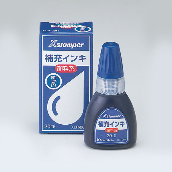 スペアインキ シャチハタ XLR-20N 緑｜ミドリ（91803354）｜ミドリ