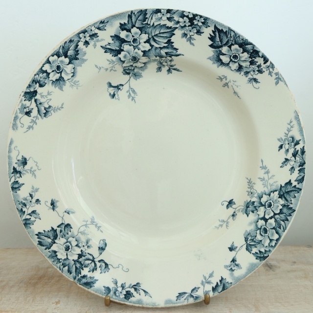 アンティーク プレート マリールイーズ 深皿 MARIE LOUISE フランス