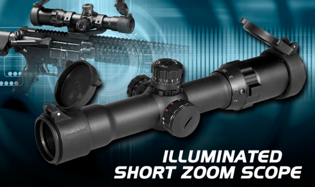 東京マルイ イルミネーテッド・ショートズームスコープ（1.5～4×28mm