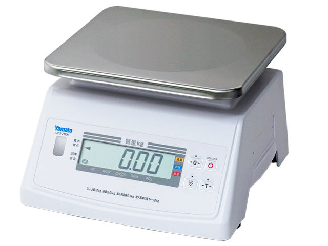 防水型デジタル上皿はかり 20kg UDS-211W-20K 検定品 はかりの三和屋