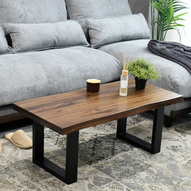 センターテーブル ローテーブル リビングテーブル 100cm 無垢