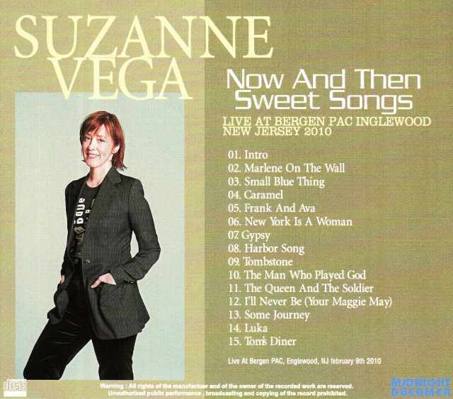 Suzanne Vega スザンヌ・ヴェガ/New Jersey,USA 2010
