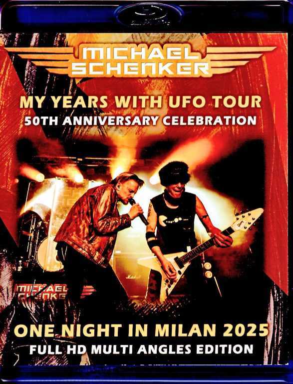 Michael Schenker マイケル・シェンカー/Italy 2025 Complete Blu-Ray