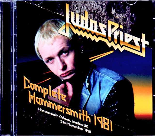 Judas Priest ジューダス・プリースト/London,UK 1981 Complete