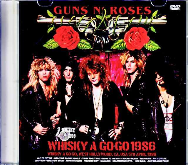 Guns N' Roses ガンズ・アンド・ローゼス/CA,USA 1986 Jewel Version