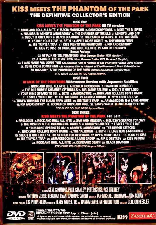 Kiss キッス/地獄の復活 Kiss Meets the Phantom of the Park