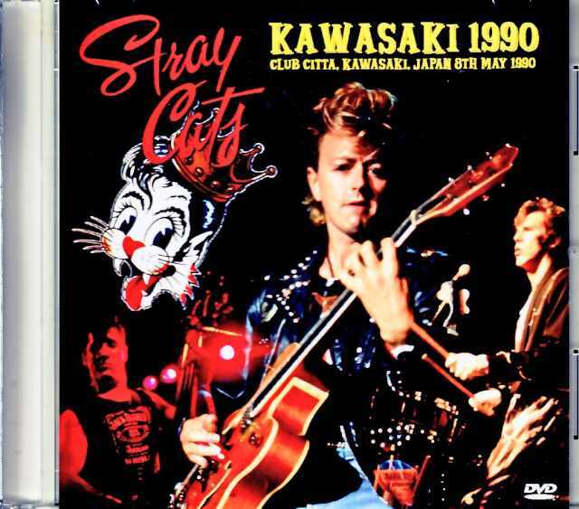 Stray Cats ストレイ・キャッツ/Kanagawa,Japan 1990 Complete Jewel