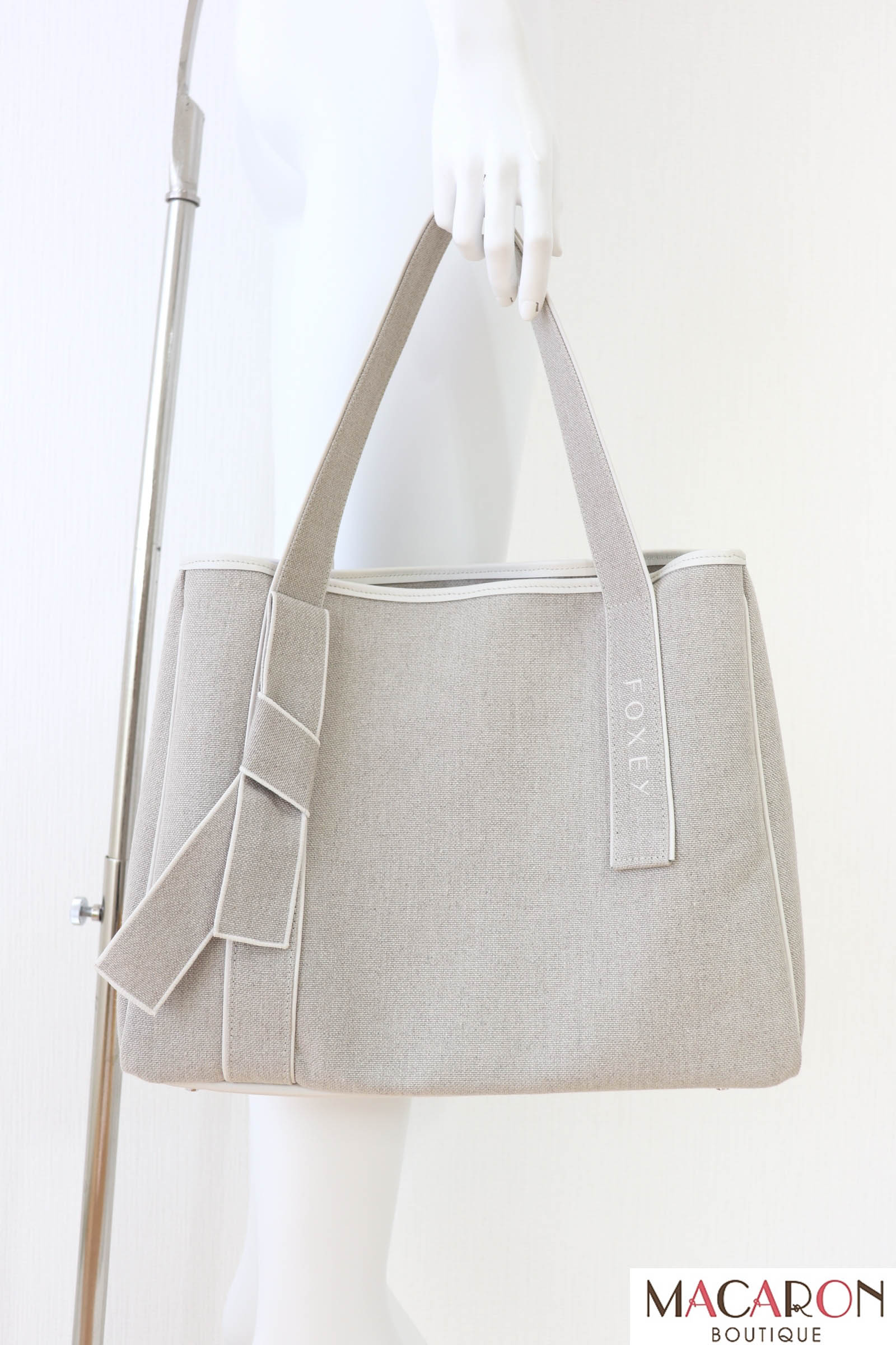 FOXEY BOUTIQUE（フォクシー） ANYTIME TOTE キャンバストートバッグ 42136