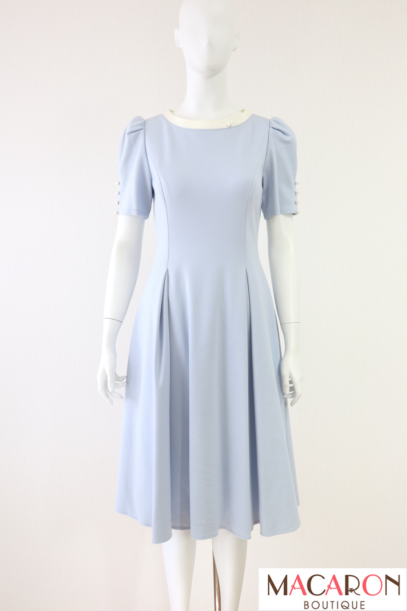 Rene（ルネ） パールタックスリーブワンピース 5227070