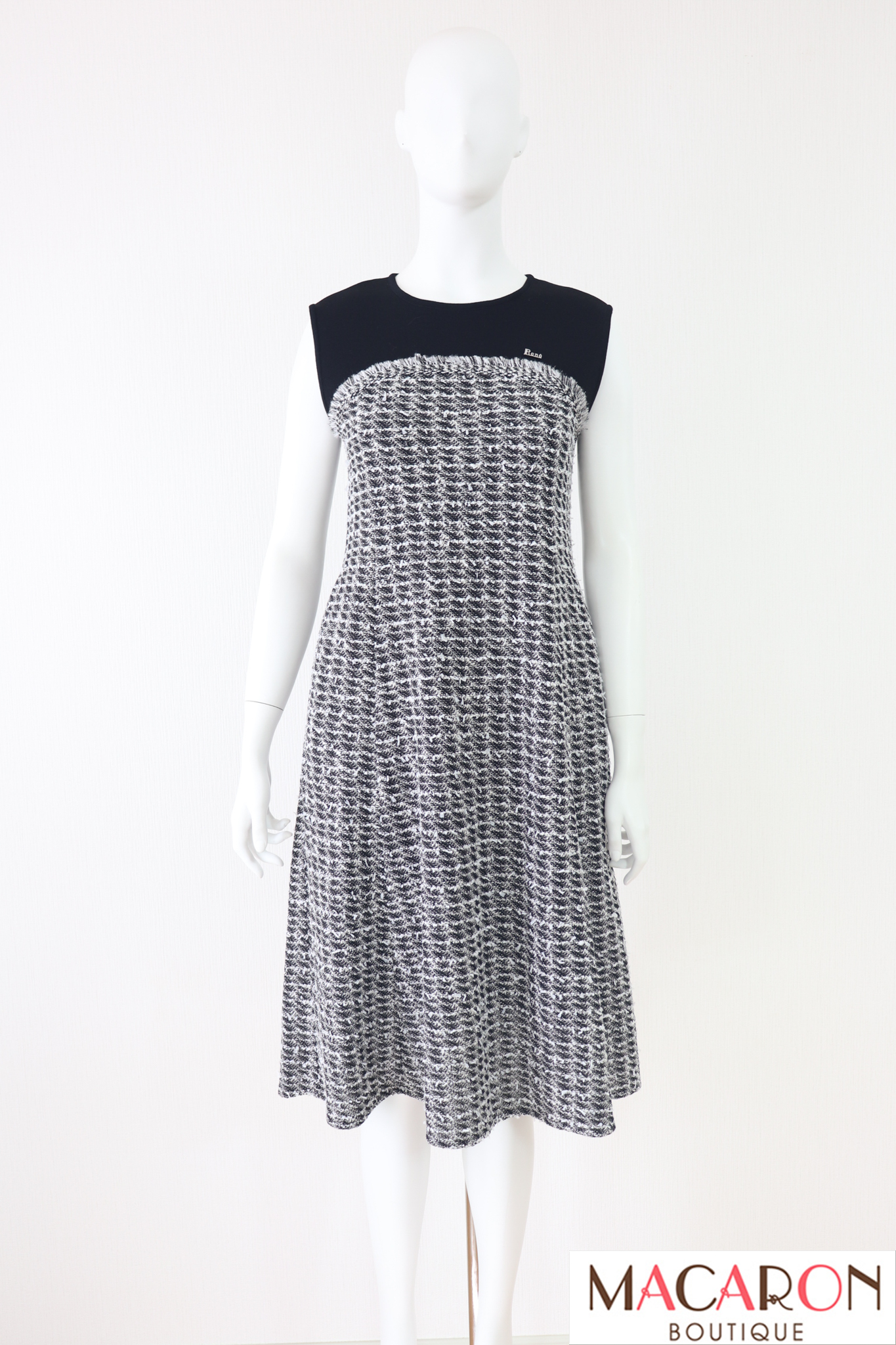 Rene（ルネ） ニットツイードワンピース 6522130