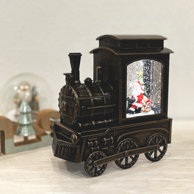 キャンディハウスミニチュアレジデンシャルランタン クリスマス置物