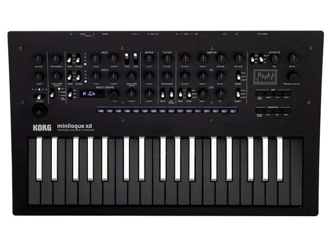 KORG minilogue xd BW｜シンセサイザー専門店『マークスミュージック