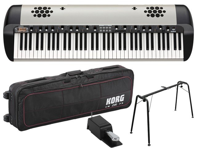 KORG SV-2S 73 + CB-SV1-73 + ST-SV1-BK セット｜シンセサイザー専門店