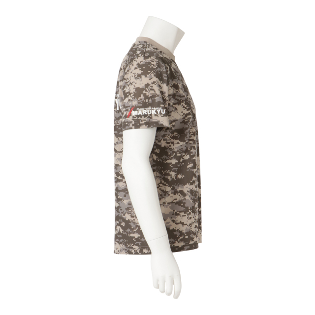 ドライカモフラージュTシャツMQ02 ピクセルカモフラ