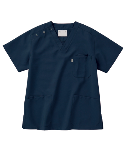 ミズノ] MIZUNO 【制菌／制電／医療／白衣】 男女兼用 スクラブ MZ