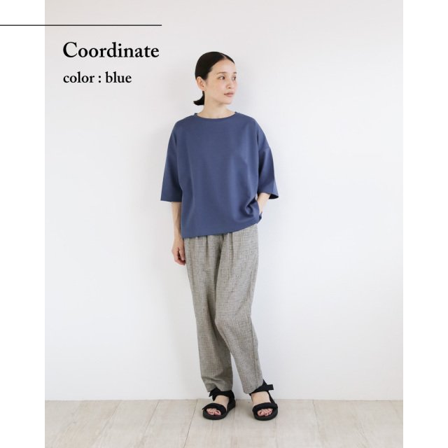 nofl】強撚七分袖プルオーバー 644102810 | ナチュラル服通販サイト nofl