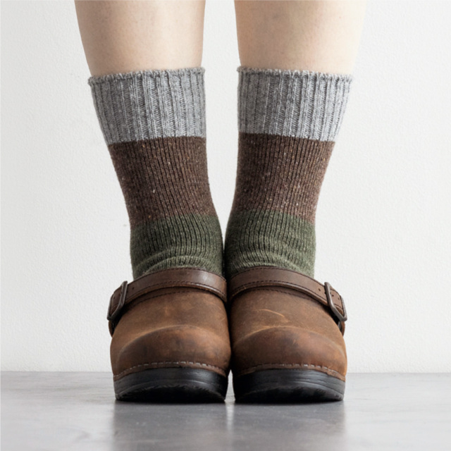 Homie】ウールミックススイッチングネップソックス［H-060］ 669600470