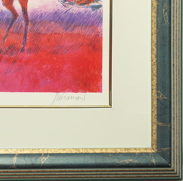 ポール・ギヤマン「赤い馬」リトグラフ 直筆サイン入り｜絵画販売