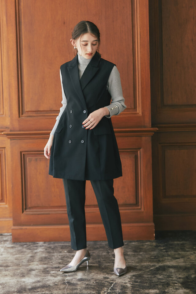 美香さんコラボ】ジレミニワンピース