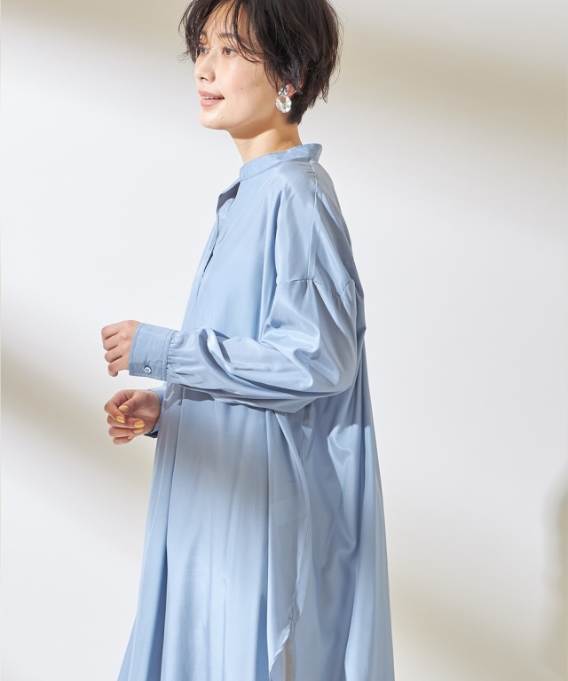 バンドカラースキッパーシャツ《一部の店舗のみ入荷》