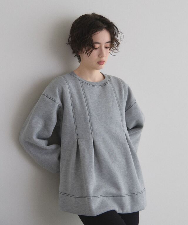 オフィシャルサイト限定】タックAライン裏起毛スウェット