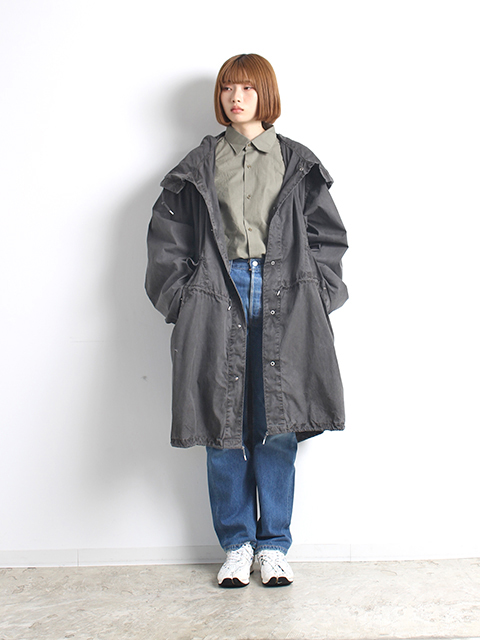 USED】US ARMY M1950 SNOW PARKA BLACK OVER DYE 100％ COTTON - 毎日